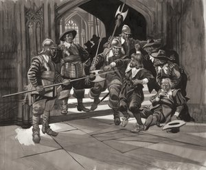 Colonel Pride Refusing Entrance of Certain Members of the House of Commons