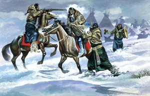 Indians in the Snow