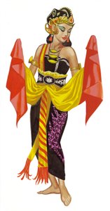 Mata Hari Dancing