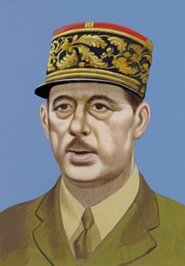 Portrait of Charles De Gaulle