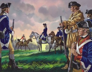 Surrender by General Cornwallis to the American Commander at Yorktown, Virginia on 19 October 1781
