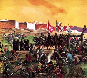 The Crusades. The capture of Jerusalem by Ron Embleton
