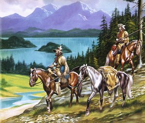 Trappers in the Wild West