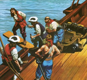 Walking the plank