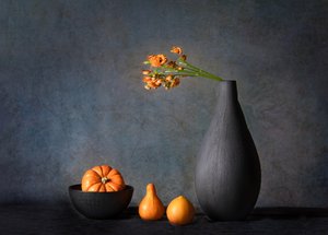 Orange Autumn Still Life