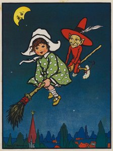 Marjorie and Red Elf
