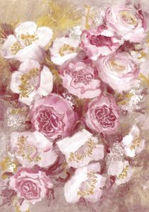 Soft Pink Roses by Rosana Laiz Blursbyai