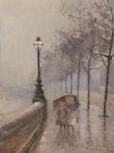 Children on the Embankment by Rose Maynard Barton
