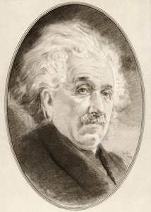 Albert Einstein, from Living Biographies of Great Scientists by Ross Gordon