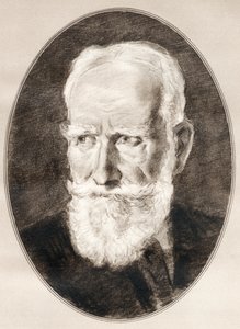 George Bernard Shaw, from Living Biographies of Famous Men by Ross Gordon