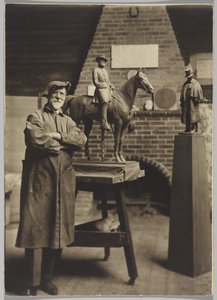 In Studio, Cyrus Dallin by Ross W. Baker