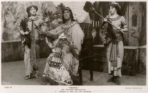Members of the Cast of Amasis, c1906 by Rotary Photo