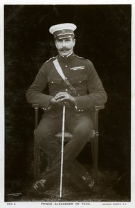 Prince Alexander of Teck by Rotary Photo