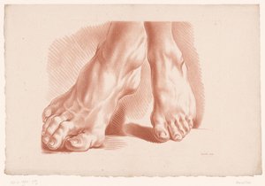 Two Feet by Louis François Roubillac