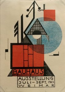 Bauhaus Exhibition July-Sept. by Rudolf Baschant