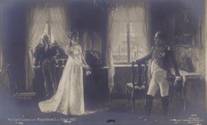 Queen Louise of Prussia meeting Napoleon at Tilsit