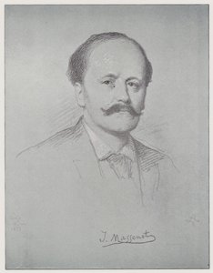 Jules Emile Frederic Massenet by Rudolf Lehmann