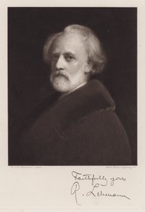 Rudolf Lehmann, Self Portrait by Rudolf Lehmann