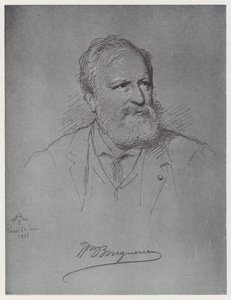 William Adolphe Bouguereau by Rudolf Lehmann