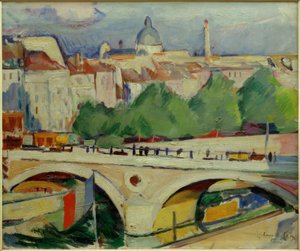 View of the Pont Marie