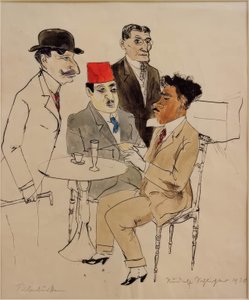 Film Turks by Rudolf Schlichter