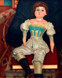 Doll with Corset by Rudolf Wacker