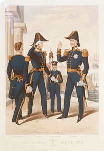 The Royal Navy. No 2. Commander. Captain. Midshipman. Admiral.