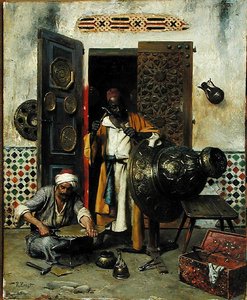 The Metal Worker by Rudolphe Ernst