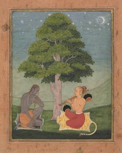 Kedar Ragini: Folio from a ragamala series Garland of Musical Modes by Ruknuddin