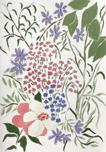 Colorful Garden Blossoms by Rushati Chowdhury