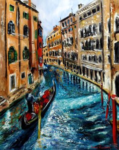 Gondola in Venice Italy II, 2023