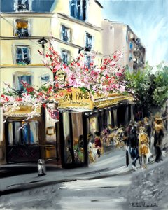 Le Vrai Paris Cafe Montmartre