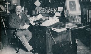 King Edward VII in His Study at Marlborough House, London