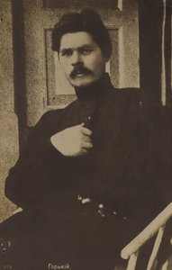 Maxim Gorky, Russian and Soviet Writer and Political Activist by Russian Photographer