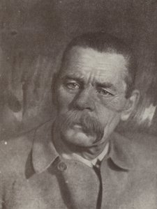Maxim Gorky, Russian Author by Russian Photographer