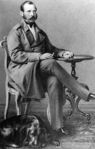 Portrait of Emperor Alexander II of Russia by Russian Photographer