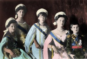 Portrait of the Children of Tsar Nicholas II