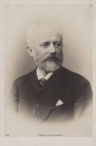 Pyotr Ilyich Tchaikovsky, Russian composer by Russian Photographer