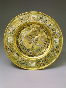 Plate owned by Tsar Alexei Mikhailovich Romanov