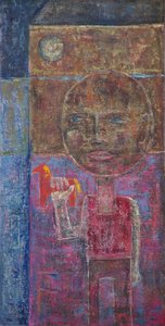 Child with Toy by Ruth Addinall