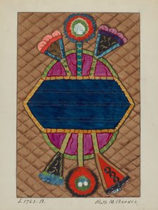 Coverlet Applique Quilt by Ruth M Barnes