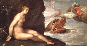 Perseus and Andromeda by Rutilio Manetti
