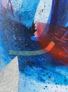 Dynamic Blue Splash