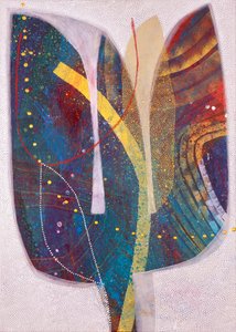 Vibrant Abstract Bloom