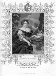 Catherine of Braganza, Queen Consort of King Charles II of England by S. Freeman