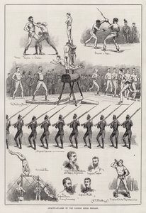 Assault-at-Arms by the London Rifle Brigade (engraving) by S. T. Dadd