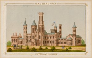 Smithsonian Institution by Sachse, Edward