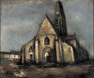 Church, Alley in Paris