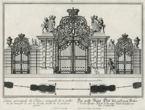 Ground Plan and Elevation of the Main Entrance Gate