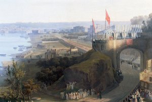 Opening of Railway Line from Naples to Portici